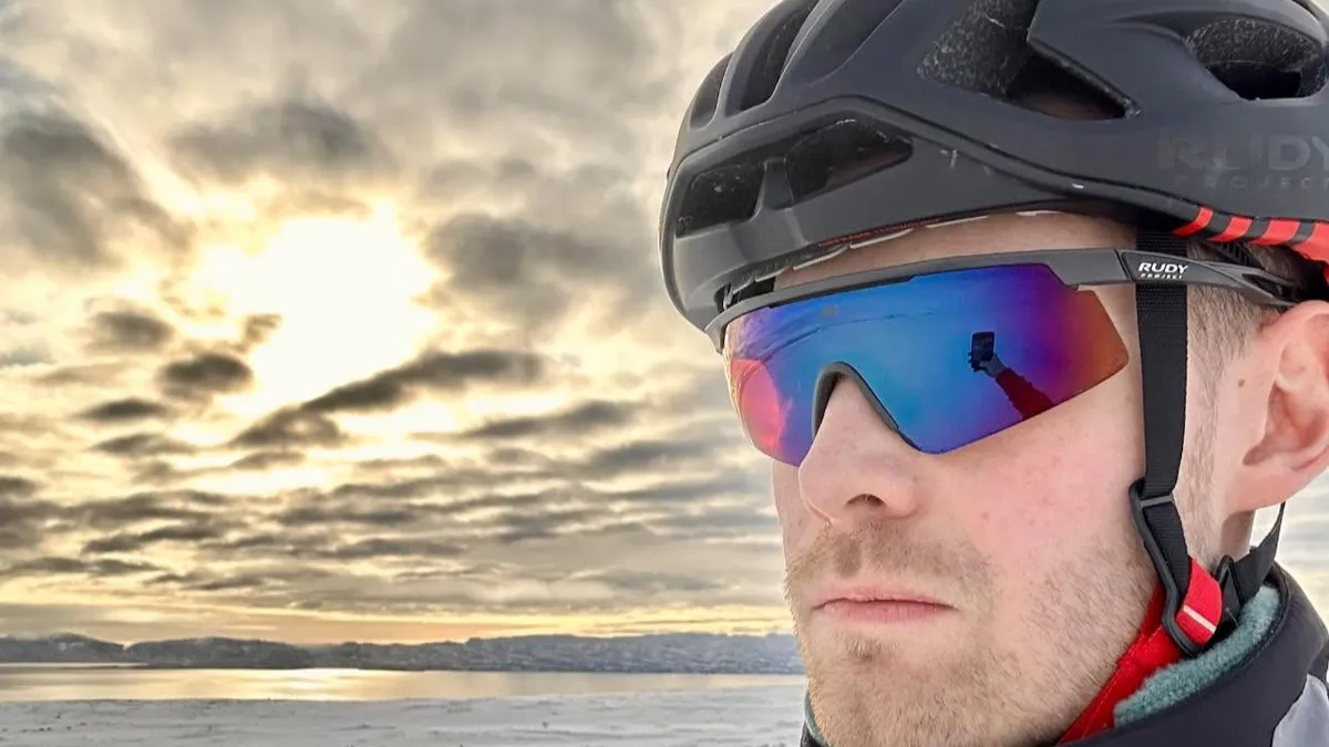 Solbriller fra Henry Hansen Optikk i bruk