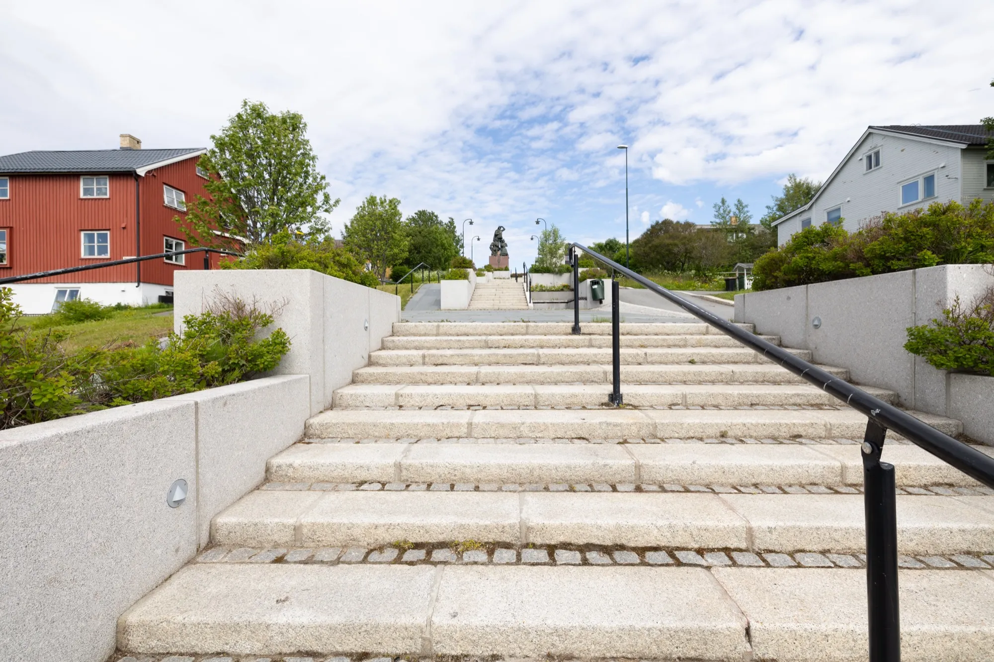 The Immigrant Monument in Vadsø