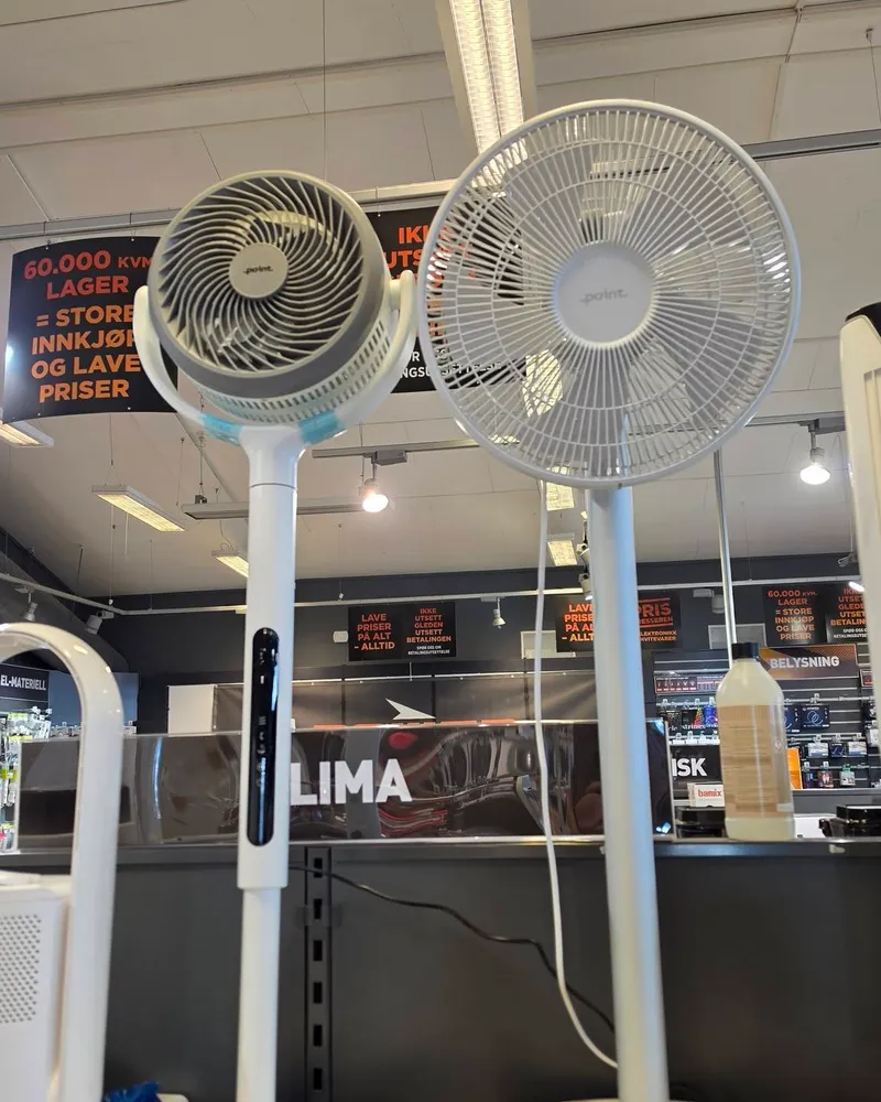Fans on display at Power Vadsø