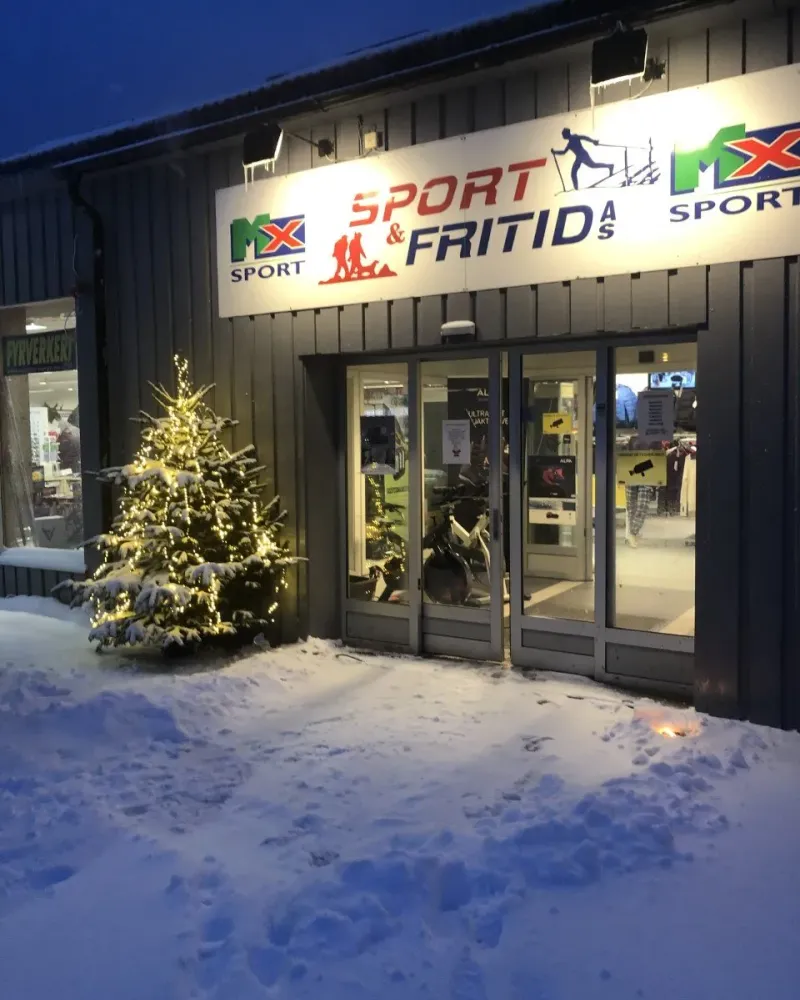 The shopfront of Sport & Fritid AS