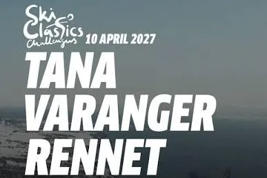 Plakat for Tana-Varangerrennet 10. april 2027