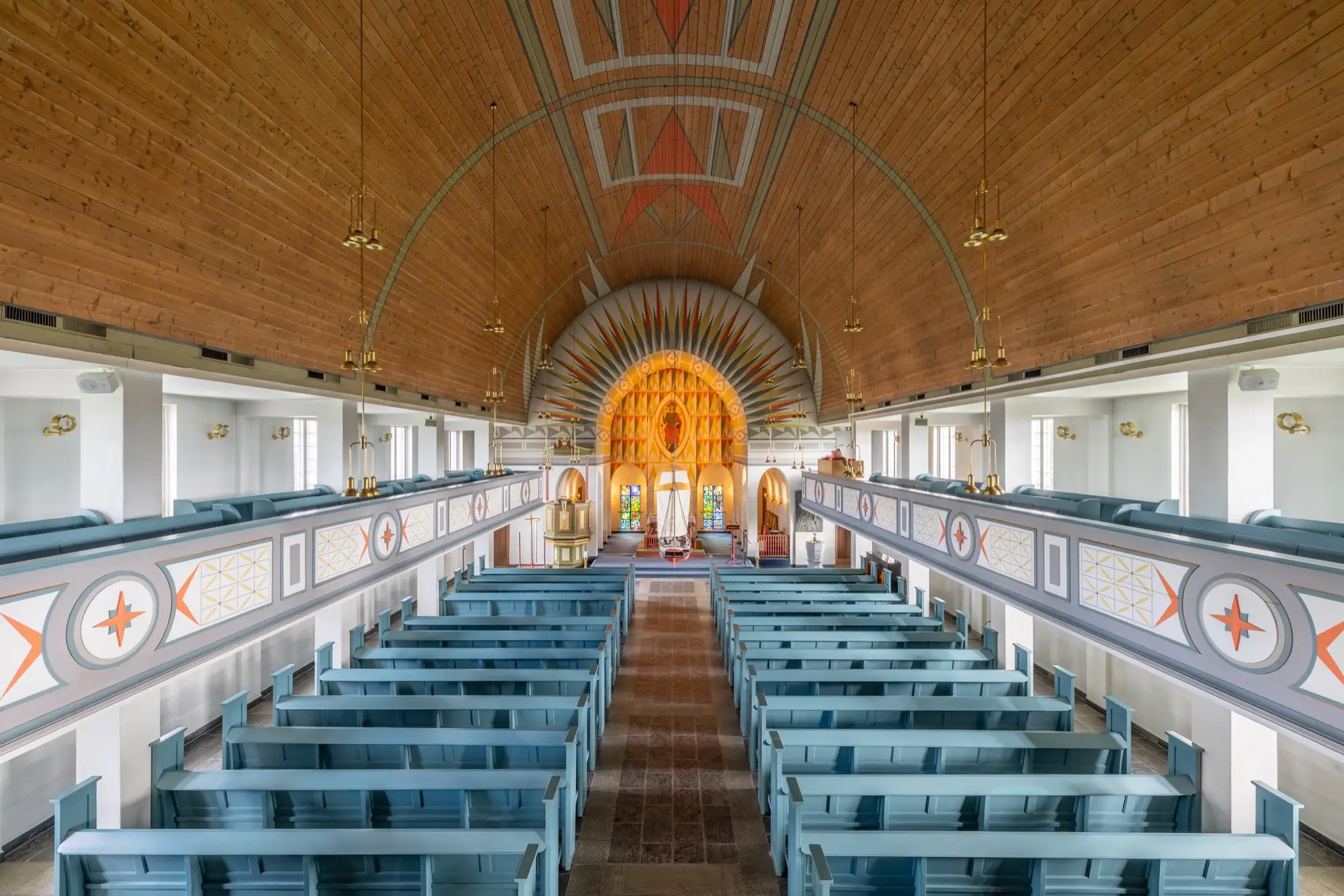 Inside Vadsø Church