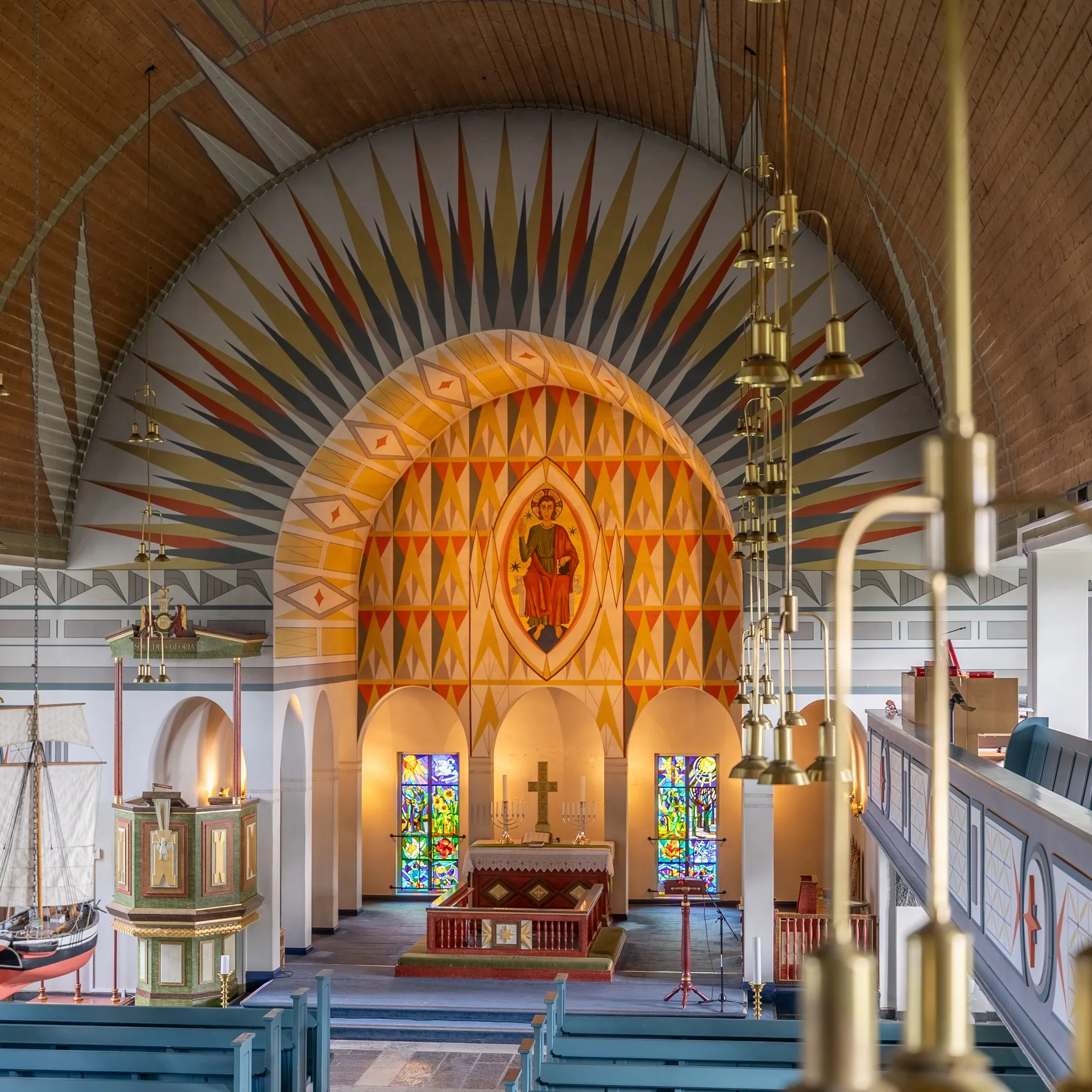 Vadsø kirke sett forfra