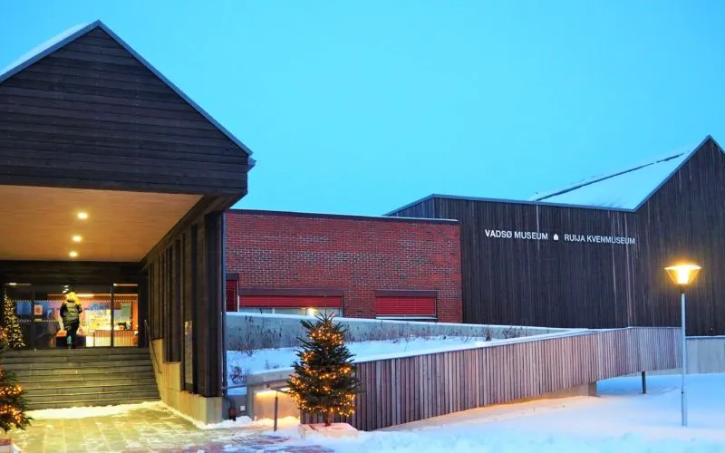 Vadsø museum – the main building of Ruija kvenmuseum at Grensen 1