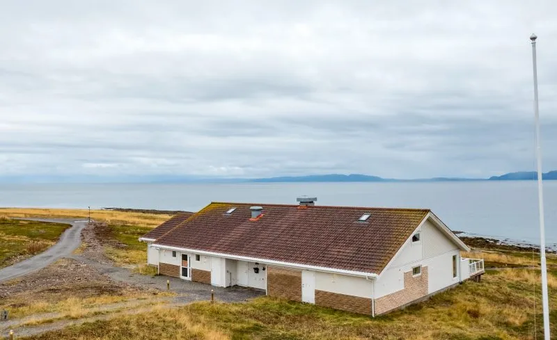 Utsikt over Varangerfjorden fra Varanger Panoramas område
