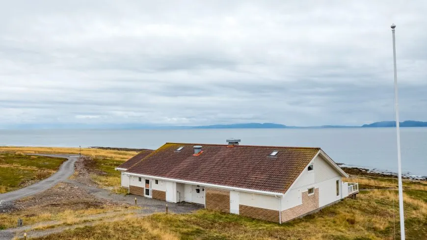 Utsikt over Varangerfjorden fra Varanger Panoramas område