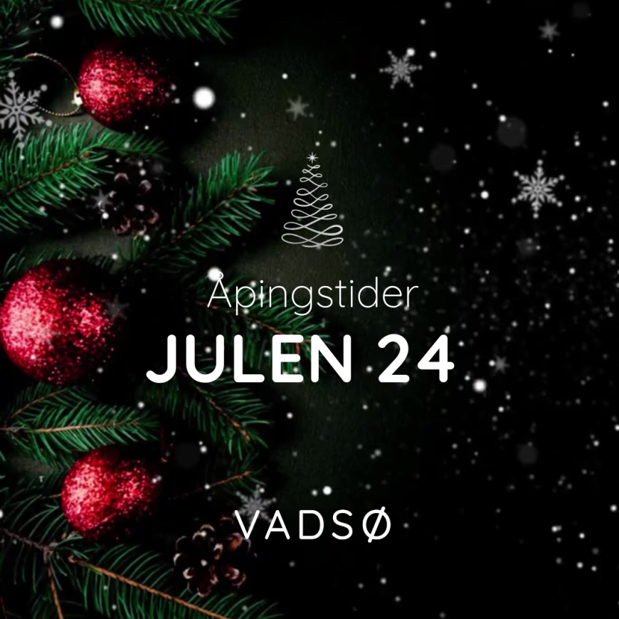 Apningstider Julen 2024 (1080 X 1080 Px)